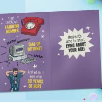 Do You Remember 40th Birthday Card Extra Image 1 Preview